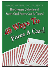 (image for) 40 Ways To Force A Card