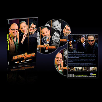 (image for) Between 3 Minds 3 DVD set - Jay Lavli, Liam Gold, Itamar Weisz