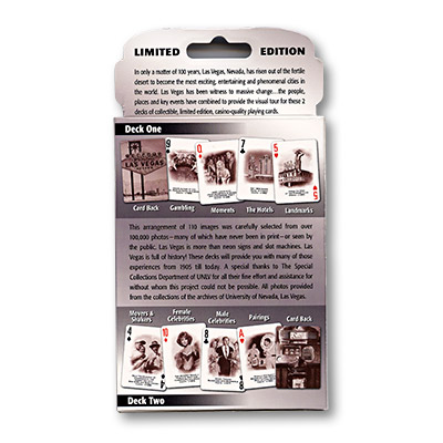 (image for) Las Vegas History - Cards - 2 Pack