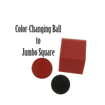 (image for) Color Changing Ball to Jumbo Square - Sponge