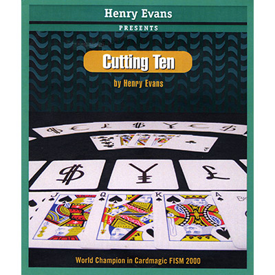 (image for) Cutting Ten (Cards and DVD) - Henry Evans