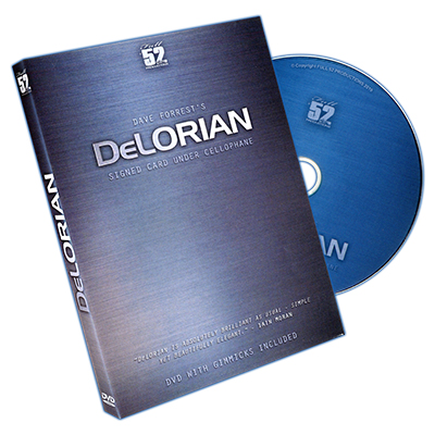 (image for) DeLorian Signed Card Under Cellophane - Dave Forrest