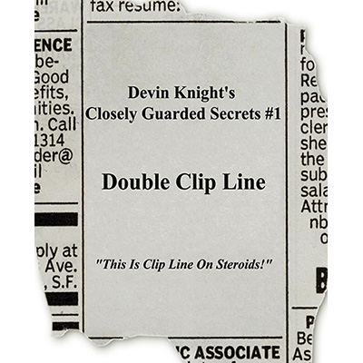(image for) Double Clip Line - Devin Knight