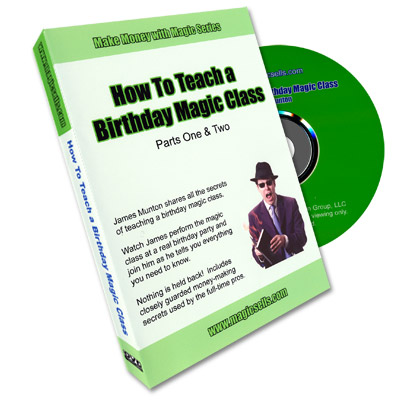 (image for) How to Teach a Birthday Magic Class - James Munton