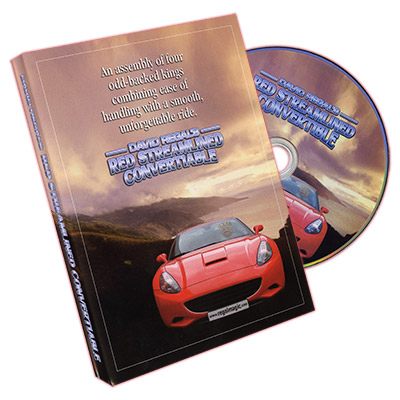 (image for) Red Streamlined Convertible DVD and Cards - David Regal