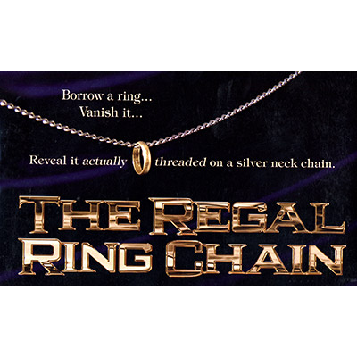 (image for) Regal Ring Chain - DVD and Gimmick - David Regal