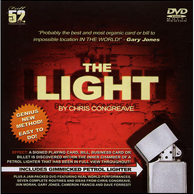 (image for) The Light -Prop and DVD - Christopher Congreave - Dave Forres