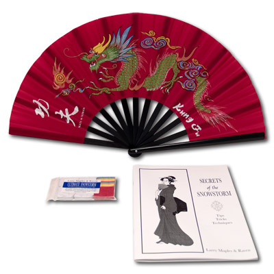(image for) Secrets of the Snowstorm - Set With Fan and Book