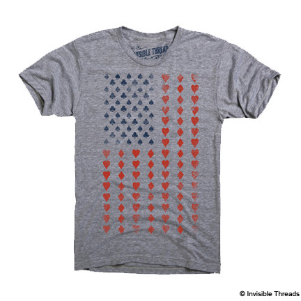 (image for) Tee Shirt - American Poker Flag Tank