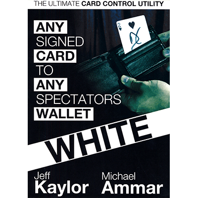 (image for) Any Card to Any Spectators Wallet - White - Kaylor and Ammar