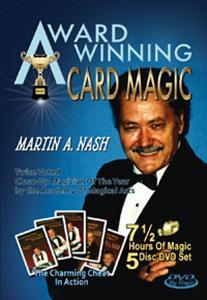 (image for) Award Winning Card Magic 5 DVD Set - Martin Nash
