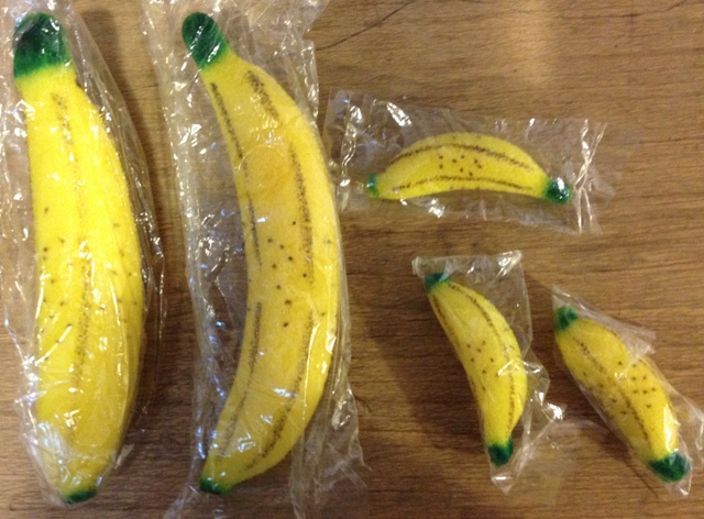 (image for) Sponge Bananas - NO INSTRUCTIONS