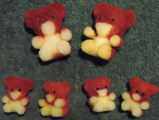 (image for) Sponge Teddy Bears - Eddie Ace