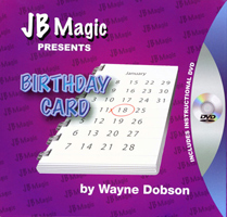 (image for) Birthday Card - JB Magic