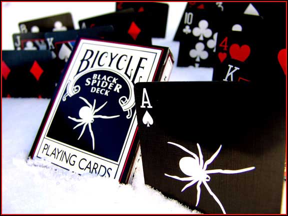 (image for) Spider Deck - Black - Bicycle