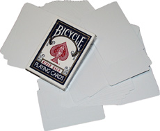 (image for) Blank Both Sides - Poker Size