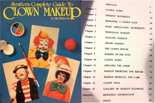 (image for) Strutters Complete Guide to Clown Makeup