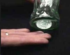 (image for) Folding Coins - Coin in the Bottle