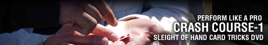 (image for) Crash Course - Sleight of hand card tricks