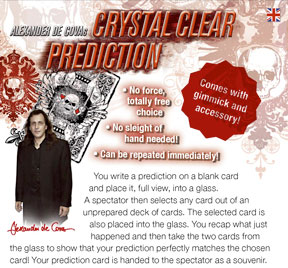 (image for) Crystal Clear Prediction - De Cova