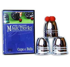 (image for) Amazing Easy to Learn Magic Tricks - Cups and Balls