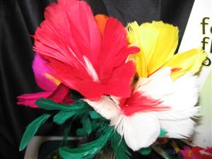 (image for) Feather Flower Bouquet #6
