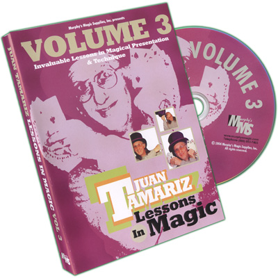 (image for) Lessons in Magic Volume 3 by Juan Tamariz