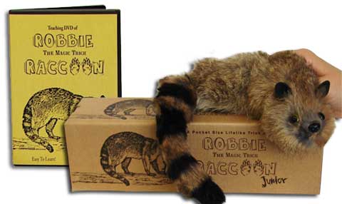 (image for) Junior Robbie Raccoon with teaching DVD