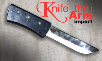 (image for) Knife Thru Arm - Imported
