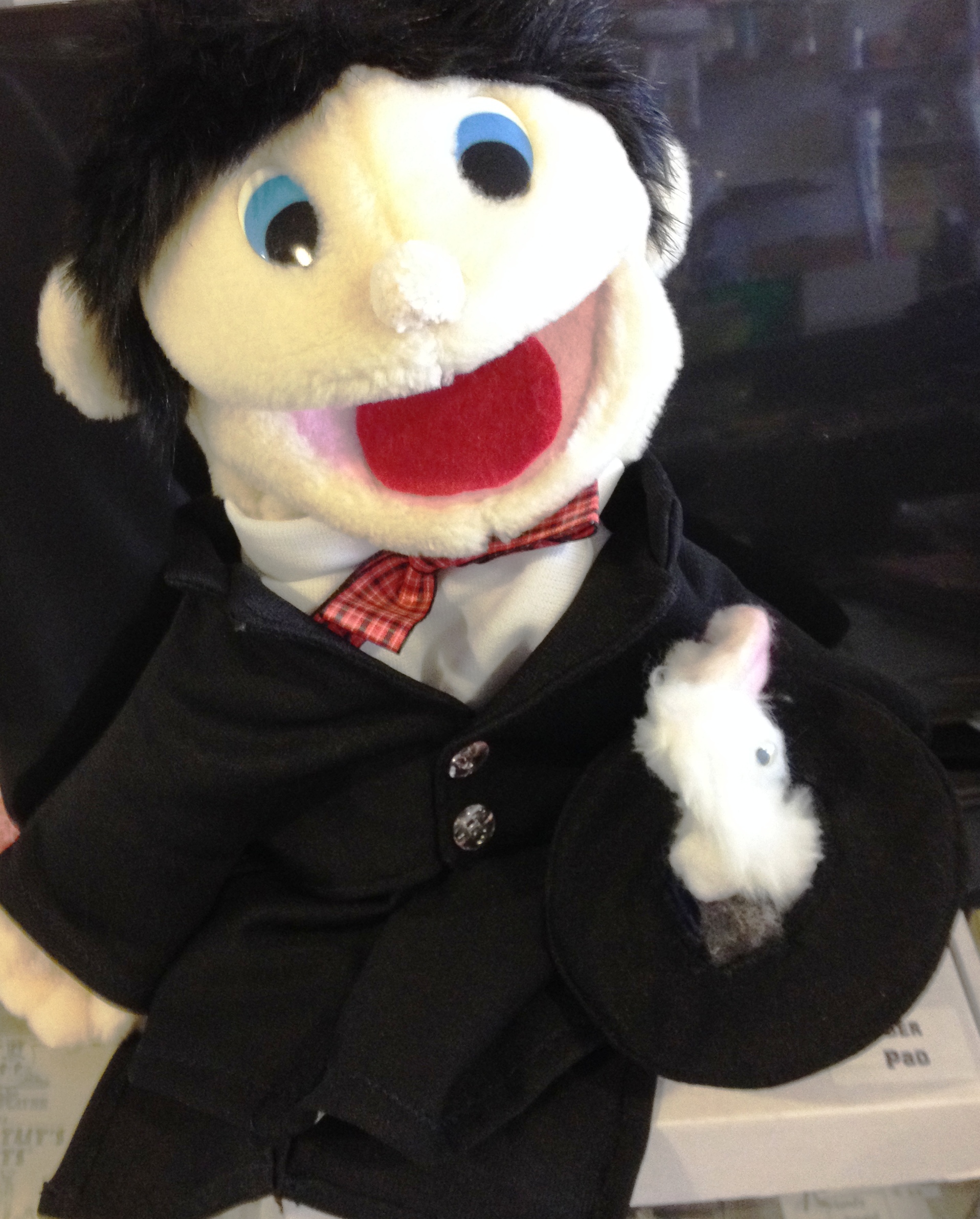 (image for) Magician Puppet with build in Finger Puppet