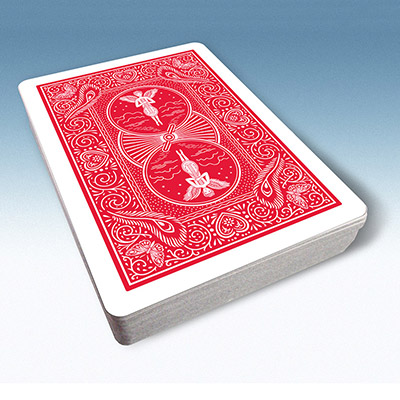 (image for) Mandolin Back - Bicycle Playing Card - Red
