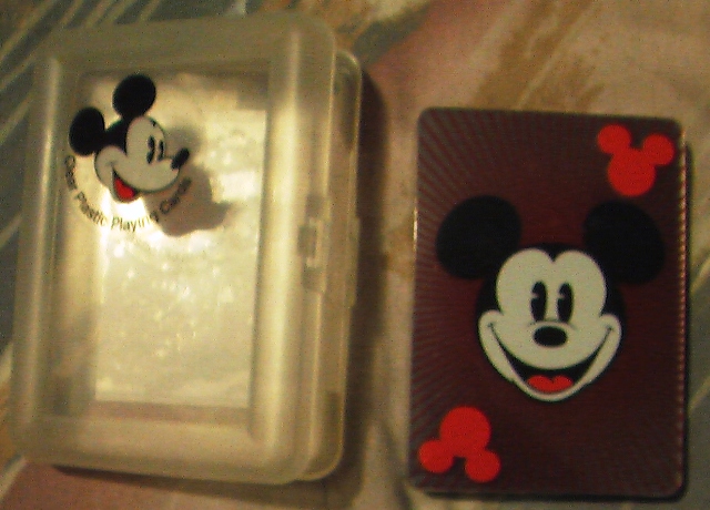 (image for) Mickey Mouse - See Through Playing Cards