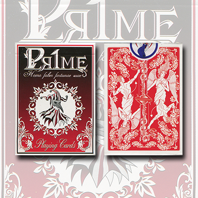 (image for) Pr1me Noir Deck Series 001 (Red) by Max Magic & stratomagic