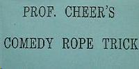 (image for) Professor Cheers Comedy Rope Trick