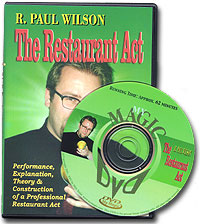(image for) Restaurant Act - Paul Wilson