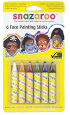 (image for) Snazaroo Face Paint Sticks 6 pack