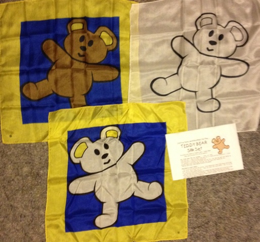 (image for) Teddy Bear Silk Set