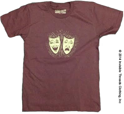 (image for) Tee Shirt - Theatre Faces