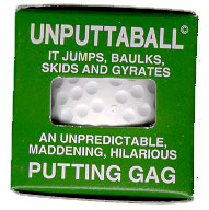 (image for) Unputtable Golf Balls