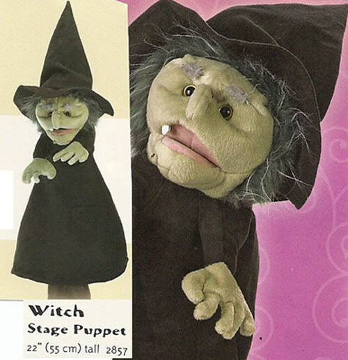 (image for) Witch Stage Puppet