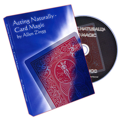 (image for) Acting - Naturally (Card Magic) - Allen Zingg - Click Image to Close