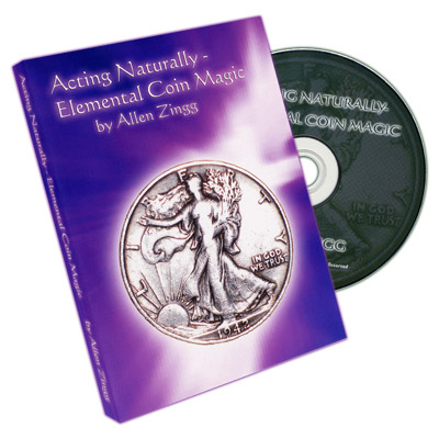 (image for) Acting Naturally - Elemental Coin Magic - Allen Zingg