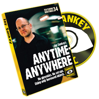 (image for) Anytime Anywhere - Jay Sankey - DVD