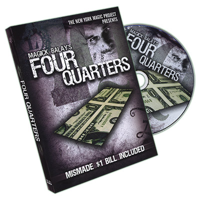 (image for) Four Quarters (With Mismade US Dollar) - Magick Balay