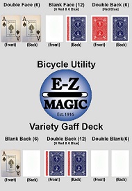 (image for) Utility Variety Gaff Deck - Bicycle - NEW MODEL