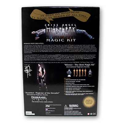 (image for) Mindfreak Ultimate Magic Kit - Criss Angel - Click Image to Close