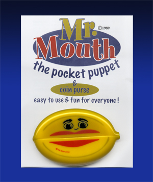(image for) Mr. Mouth - Pocket Puppet Coin Purse