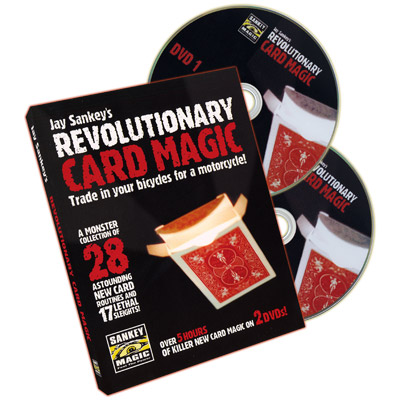(image for) Revolutionary Card Magic (2 DVD Set) by Jay Sankey - Click Image to Close