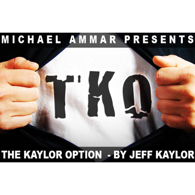 (image for) TKO: The Kaylor Option (Book, DVD, Gimmick) - Kaylor - Ammar - Click Image to Close