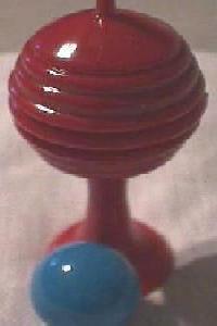 (image for) Ball Vase - Plastic - Royal - Click Image to Close